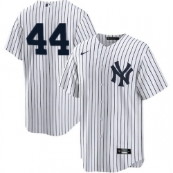 Men New York Yankees 44 Reggie Jackson White Cool Base Stitched Baseball jersey