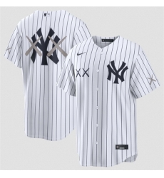 Men New York Yankees x KAWS White Stadium Stitched Baseball Jersey Men New York Yankees x KAWS White Stadium Stitched Baseball Jersey