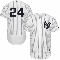 Mens Majestic New York Yankees 24 Gary Sanchez White Home Flexbase Authentic Collection MLB Jersey