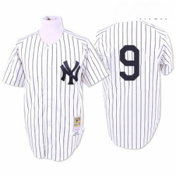 Mens Mitchell and Ness 1961 New York Yankees 9 Roger Maris Authentic White Throwback MLB Jersey