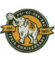 Women Oakland Athletics 125th Anniversary Patch Biaog Women Oakland Athletics 125th Anniversary Patch Biaog