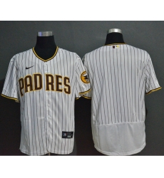 Padres Blank White Nike 2020 Flexbase Jerseys