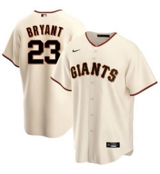 Men's San Francisco Giants #23 Kris Bryant Cream Cool Base Nike Jersey