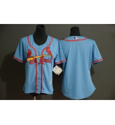 Cardinals Blank Women Light Blue Flexbase Jersey