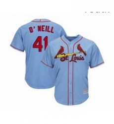 Youth St Louis Cardinals 41 Tyler O Neill Replica Light Blue Alternate Cool Base Baseball Jersey 