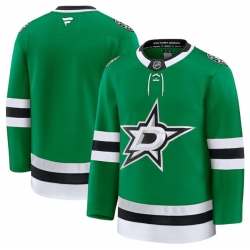 Men Dallas Stars Blank Green 2024 25 Home Stitched Hockey Jersey