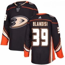 Youth Adidas Anaheim Ducks 39 Joseph Blandisi Authentic Black Home NHL Jersey 
