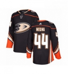 Youth Adidas Anaheim Ducks 44 Jaycob Megna Premier Black Home NHL Jersey 