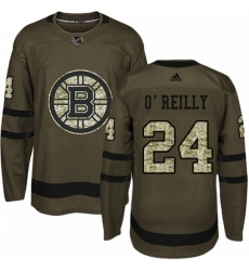 Youth Adidas Boston Bruins 24 Terry OReilly Premier Green Salute to Service NHL Jersey 