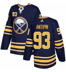 Youth Adidas Buffalo Sabres 93 Victor Antipin Premier Navy Blue Home NHL Jersey 