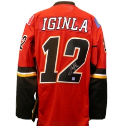 RBK hockey jerseys,Calgary Flames 12# IGINLA red