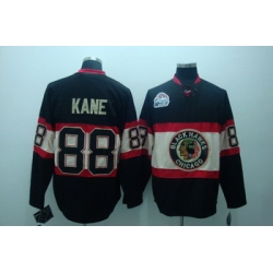 Chicago Blackhawks 88 Patrick kane Black Jerseys  Winter Classic