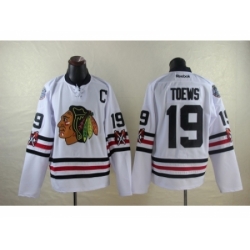 NHL Chicago Blackhawks #19 Jonathan Toews 2015 Winter Classic White Jerseys