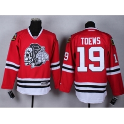 NHL Chicago Blackhawks #19 Jonathan Toews Stitched red jerseys[2014 new]