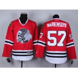 NHL chicago blackhawks #57 vanriemsdyk red Stitched jerseys[2014 new]