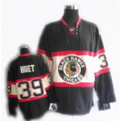 RBK Chicago Blackhawks New Third jersey #39 HUET black