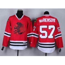 nhl jerseys chicago blackhawks #57 van riemsdyk red[the skeleton head]