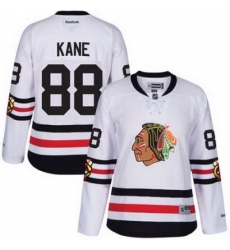 Blackhawks #88 Patrick Kane White 2017 Winter Classic Womens Stitched NHL Jersey