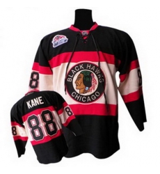 Youth RBK Chicago Blackhawks #88 KANE WINTER CLASSIC Black