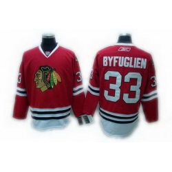 Youth kids Chicago Blackhawks #33 BYFUGLIEN Jerseys red