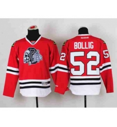 youth nhl jerseys chicago blackhawks #52 bollig red-1[the skeleton head]