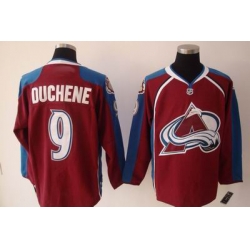 Colorado Avalanche #9 Duchene Red jersey