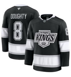 Men Los Angeles Kings Active Player Custom Black 2024 25 Home Stitched Hockey Jersey