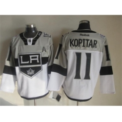 NHL Los Angeles Kings #11 KOPITAR stadium white-grey jerseys