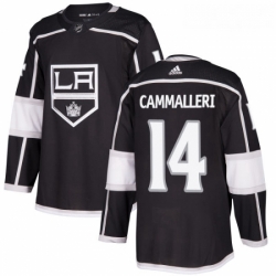 Youth Adidas Los Angeles Kings 14 Mike Cammalleri Authentic Black Home NHL Jersey 