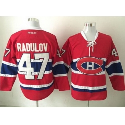 Canadiens #47 Alexander Radulov Red Stitched NHL Jersey