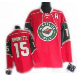 Minnesota Wild 15# BRUNETTE RED