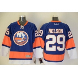 New York Rangers #29 Brock Nelson Baby Blue Stitched NHL Jersey