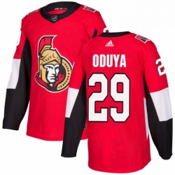 Mens Adidas Ottawa Senators 29 Johnny Oduya Premier Red Home NHL Jersey 