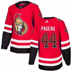 Mens Adidas Ottawa Senators 44 Jean Gabriel Pageau Authentic Red Drift Fashion NHL Jersey 