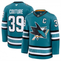 Men San Jose Sharks Active Player Custom Teal 2024 25 Home Stitched Hockey Jersey