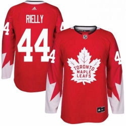 Mens Adidas Toronto Maple Leafs 44 Morgan Rielly Premier Red Alternate NHL Jersey 