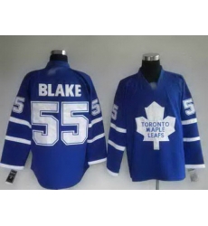 Pittaburgh Toronto Maple Leafs 55 Jason Blake blue
