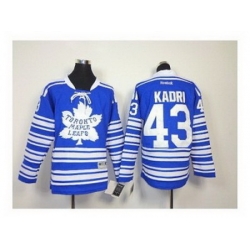 Youth NHL Jerseys Toronto Maple Leafs #43 kadri blue[2014 winter classic]