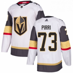 Mens Adidas Vegas Golden Knights 73 Brandon Pirri Authentic White Away NHL Jersey 