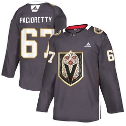 Vegas Golden Knights 67 Max Pacioretty Gray Dia De Los Muertos Adidas Jersey