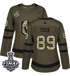 womens alex tuch vegas golden knights jersey green adidas 89 nhl 2018 stanley cup final authentic salute to service