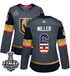 womens colin miller vegas golden knights jersey gray adidas 6 nhl 2018 stanley cup final authentic usa flag fashion