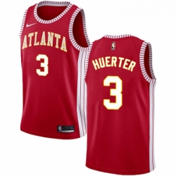 Womens Nike Atlanta Hawks 3 Kevin Huerter Swingman Red NBA Jersey Statement Edition 