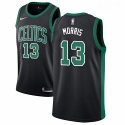 Womens Adidas Boston Celtics 13 Marcus Morris Authentic Black NBA Jersey Statement Edition 