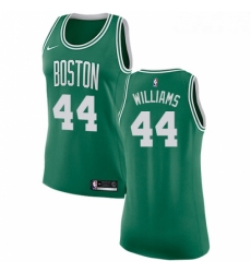 Womens Nike Boston Celtics 44 Robert Williams Swingman GreenWhite No Road NBA Jersey Icon Editi