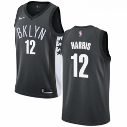 Womens Nike Brooklyn Nets 12 Joe Harris Swingman Gray NBA Jersey Statement Edition 