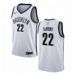 Womens Nike Brooklyn Nets 22 Caris LeVert Swingman White NBA Jersey Association Edition