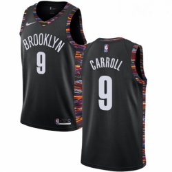 Womens Nike Brooklyn Nets 9 DeMarre Carroll Swingman Black NBA Jersey 2018 19 City Edition 