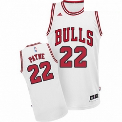 Mens Adidas Chicago Bulls 22 Cameron Payne Swingman White Home NBA Jersey