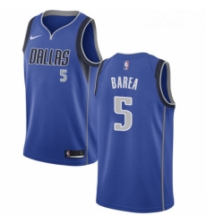 Womens Nike Dallas Mavericks 5 Jose Juan Barea Swingman Royal Blue Road NBA Jersey Icon Edition